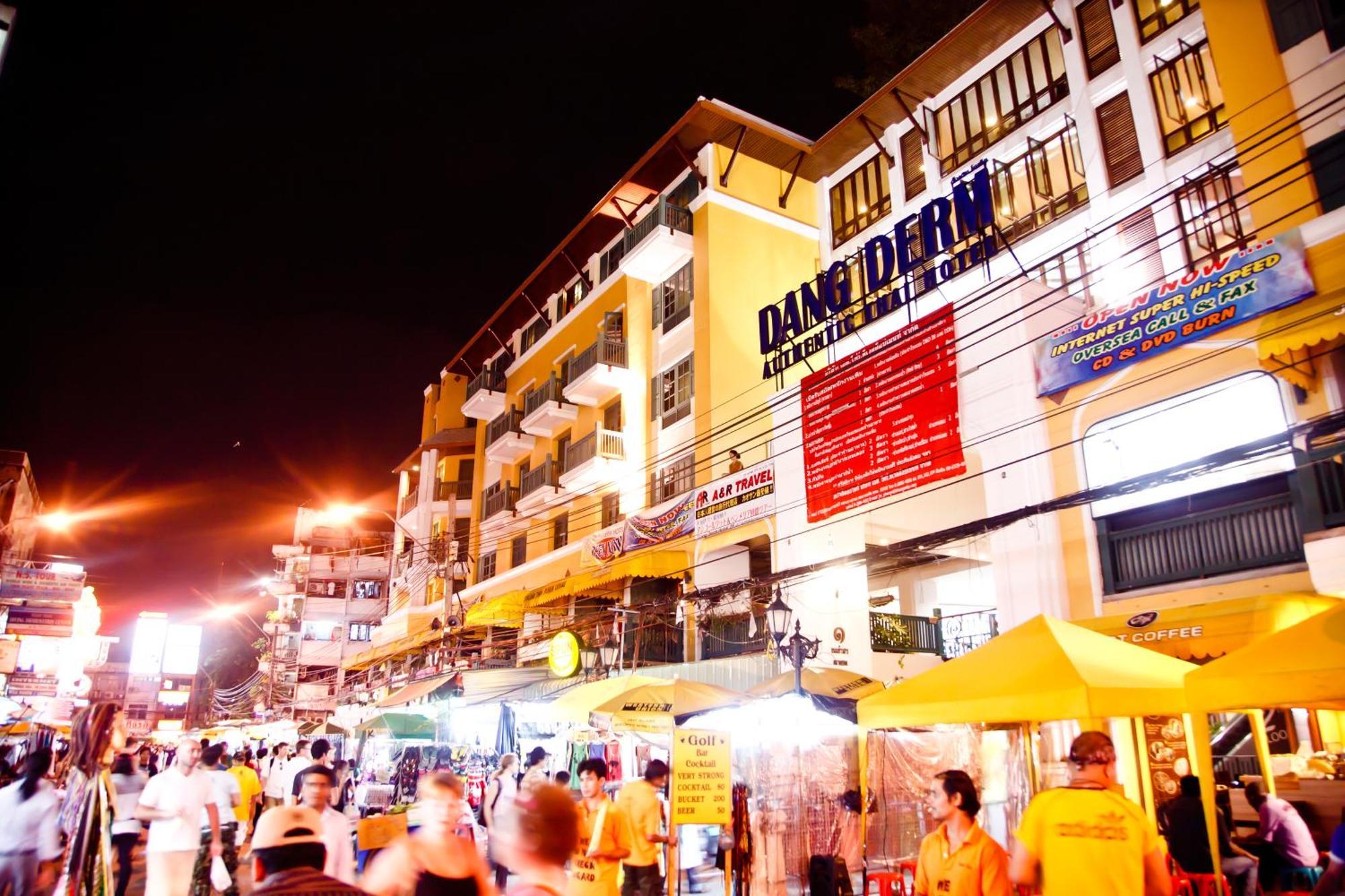 Dang Derm Khaosan Hotel Bangkok Kültér fotó